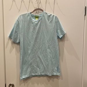 Scotch and soda baby blue mens shirt